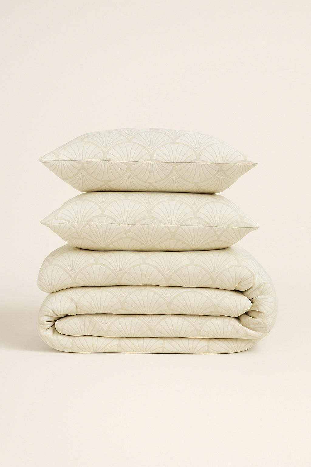 Lotus | Queen Size - Satin Duvet Set 500 TC (Bed 160-180)