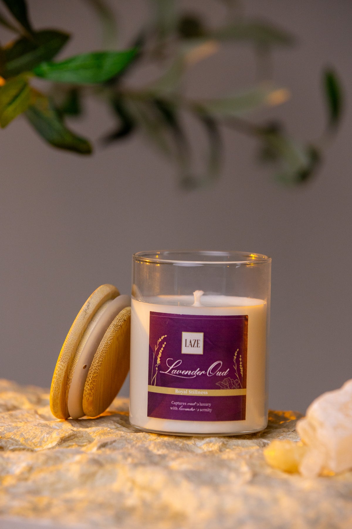 Lavender Oud Candle