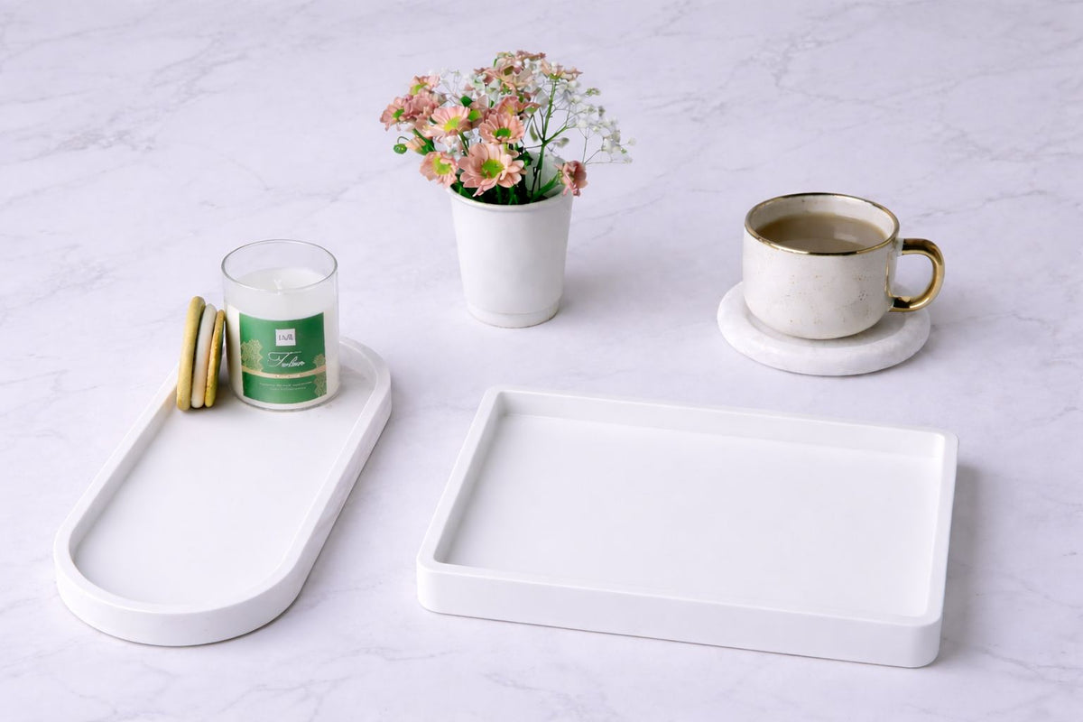 Sandstone Tray Set