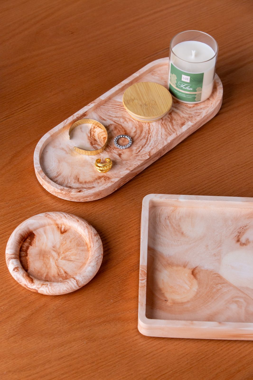 Sandstone Circle Tray
