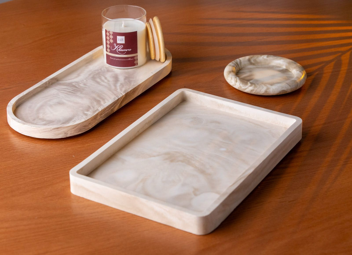 Sandstone Circle Tray