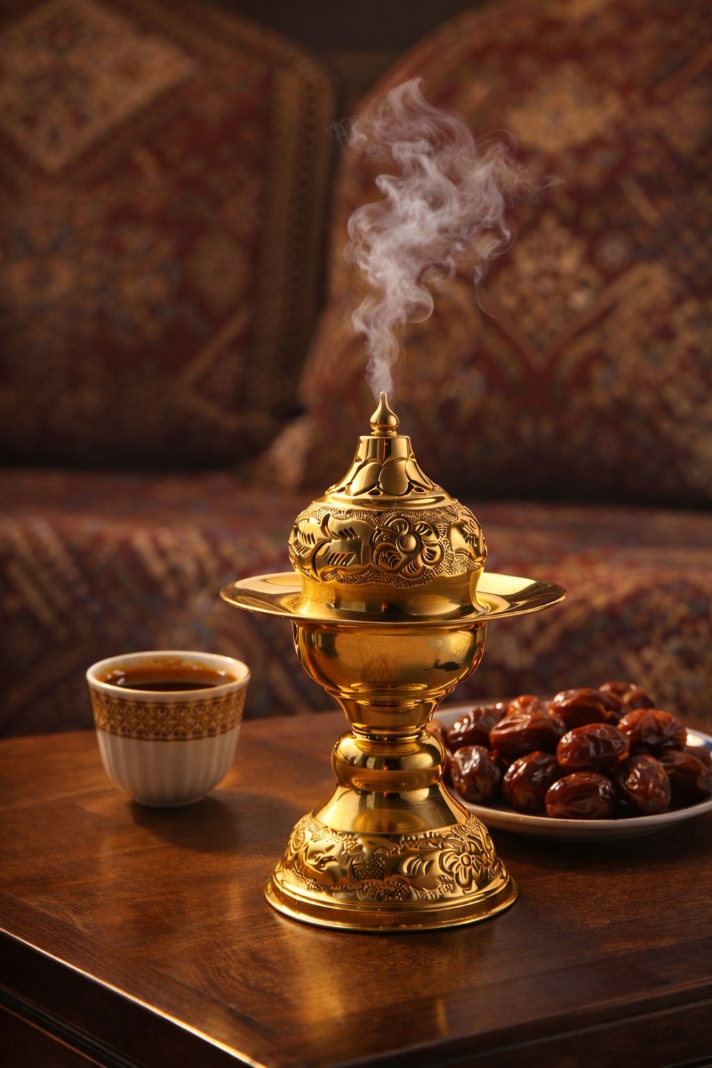 Golden Oud Burner