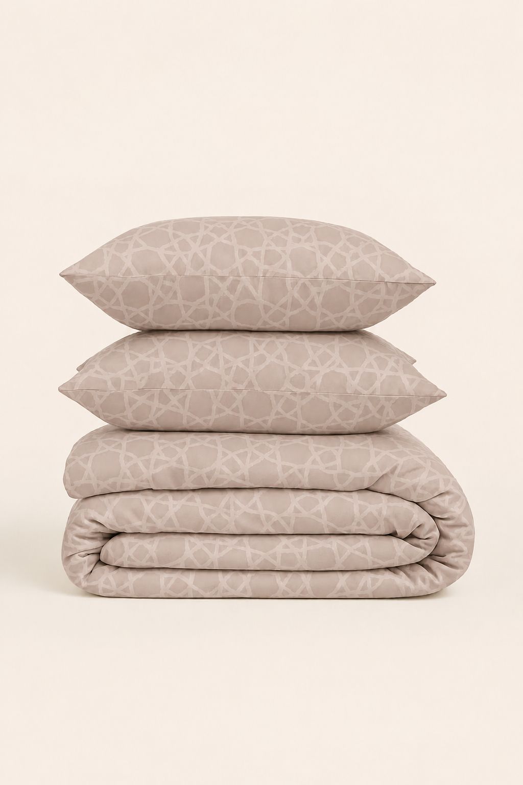 Tulun | Queen Size - Satin Duvet Set 500 TC (Bed 160-180)