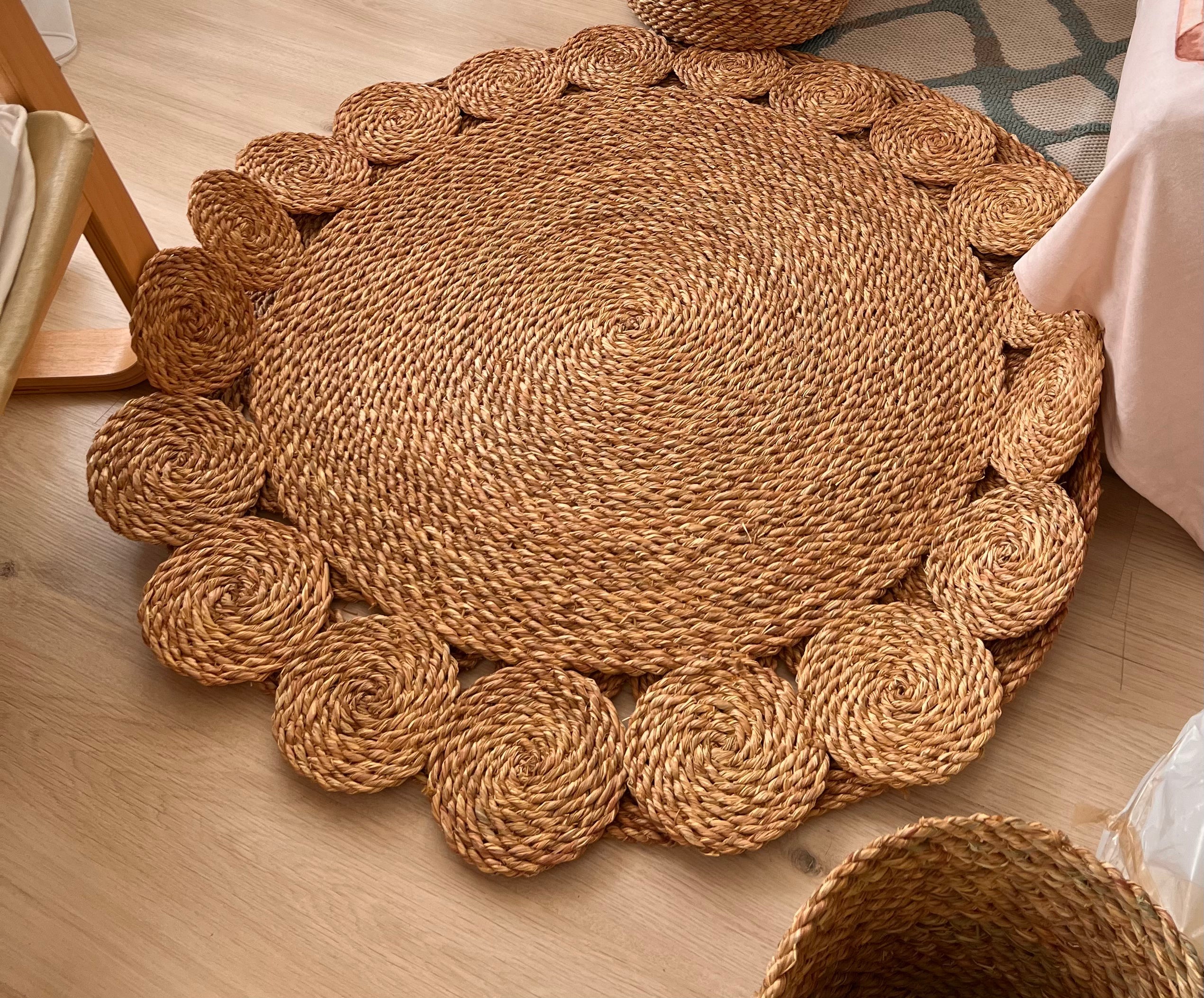 Halfa Flower Rug – Laze Home
