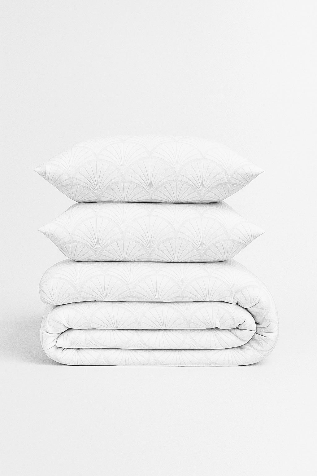 Lotus | Queen Size - Satin Duvet Set 500 TC (Bed 160-180)